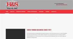 Desktop Screenshot of hsvalveinc.com