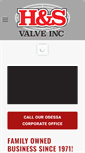 Mobile Screenshot of hsvalveinc.com